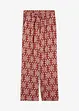 Bedruckte Palazzo-Hose mit Bequembund, bonprix