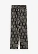 Bedruckte Palazzo-Hose mit Bequembund, bonprix