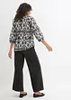 Bedruckte Baumwoll- Bluse, bonprix