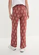 Bedruckte Palazzo-Hose mit Bequembund, bonprix