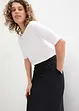 Jupe midi en jersey avec poches, bonprix
