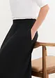Jupe midi en jersey avec poches, bonprix