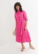 Robe-chemise avec broderie anglaise, bonprix