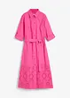 Robe-chemise avec broderie anglaise, bonprix