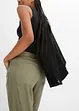 Pantalon cargo léger en Lyocell fluide, bonprix