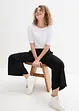 Weite Culotte aus nachhaltiger Viskose, bonprix