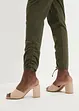 Pantalon en jersey froncé, bonprix