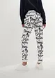 Pantalon imprimé à taille élastiquée, bonprix