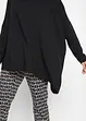 Poncho-Rollkragenpullover mit asymmetrischem Schnitt, bonprix