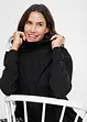 Poncho-Rollkragenpullover mit asymmetrischem Schnitt, bonprix