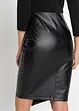Robe bi-matière avec haut en jersey, bonprix