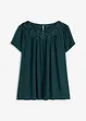 Bluse mit Spitze, bonprix