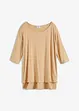 T-shirt boxy en viscose extensible, bonprix
