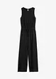 Jersey-Jumpsuit aus strukturiertem Crêpe, bonprix