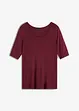 Rundhalsshirt aus softer Viskose, bonprix