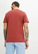 T-Shirt aus Bio-Baumwolle mit Motorrad-Druck, John Baner JEANSWEAR