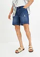 Short long en jean extensible, Regular Fit, John Baner JEANSWEAR