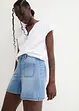 Jeansshorts, High Waist, Stretch, John Baner JEANSWEAR