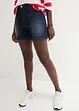 Short en jean, taille haute, extensible, John Baner JEANSWEAR