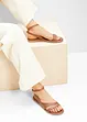 Sandales en cuir, bonprix