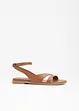 Sandales en cuir, bonprix