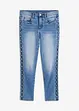 Jean skinny avec perles appliquées, bonprix