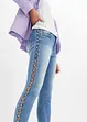 Jean skinny avec perles appliquées, bonprix