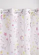 Gardine mit Blümchen Druck (1er Pack), bpc living bonprix collection