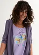 T-shirt 2 en 1 en viscose, bonprix