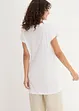 Boxy-Longshirt mit kurzen Ärmeln, bonprix