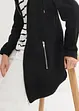 Long-Sweatjacke mit Reißverschlusstaschen, bonprix