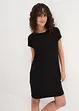 Boxy-Jerseykleid aus Bio-Baumwolle, Kurzarm, bonprix