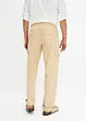 Pantalon cargo en lin majoritaire Regular Fit, Straight, bpc selection