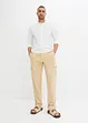 Pantalon cargo en lin majoritaire Regular Fit, Straight, bpc selection