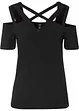 T-shirt à découpes en viscose, bonprix