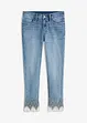 Skinny-Jeans mit Spitze, bonprix