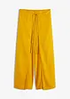 Palazzo-Hose aus luftigem Leinen-Mix, bonprix