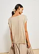 Oversize-Shirt aus fließender Viskose, bonprix