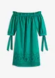 Off-Shoulder-Kleid aus reiner Baumwolle, bonprix