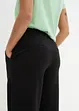 Pantalon ample en Punto di Roma avec taille confortable, bonprix