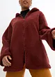 Teddy-Fleecejacke in A-Line mit Seitenschlitzen, bonprix