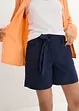 Twill-Shorts mit Bindegürtel, bpc bonprix collection