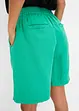 Short en lin mélangé avec taille élastiquée, bonprix