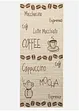 Teppich mit Cappuccino Motiv, bonprix