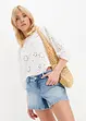 Short en jean, taille mi-haute, bonprix