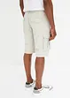 Cargo-Bermuda aus reiner Baumwolle, Loose Fit, bonprix