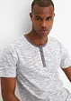 Henleyshirt, aus reiner Baumwolle, Kurzarm, bonprix