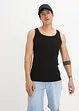 Tanktop, gerippt, Slim Fit (2er Pack), John Baner JEANSWEAR