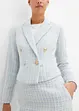 Bouclé-Blazer mit recyceltem Polyester, BODYFLIRT