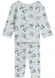 Geripptes Bio-Baumwoll-Set für Babys (2-tlg.Set), bpc bonprix collection